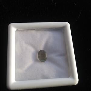 NEW Malagasy Labradorite Gem Stone Faceted Oval 1.14 ctw 8x6mm Gemstone Sealed